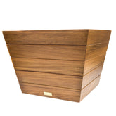 Whitecap 63109 Teak Medium Planter Box - 19" x 19" x 14"